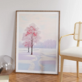 Pink Winter - Peintio