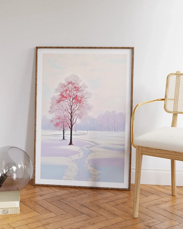 Pink Winter - Peintio