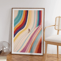 Rainbow Surfer - Peintio