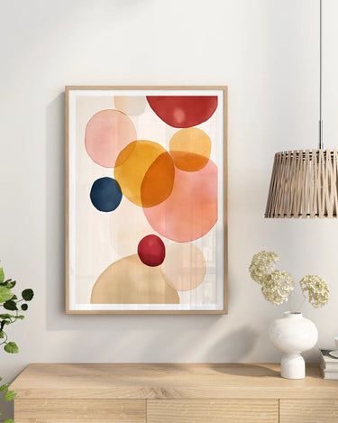 Muted Circlescape - Peintio