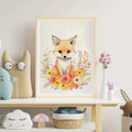 Fox in Bloom No. 1 - Peintio