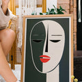 Abstract Face Expressions - Peintio