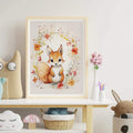 Squirrel in Bloom No. 6 - Peintio
