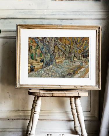 Vincent van Gogh - The Large Plane Trees - Peintio