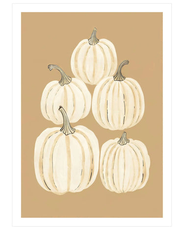 Chalked Pumpkin - Peintio