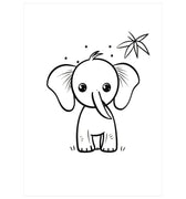 Elephant Drawing - Peintio