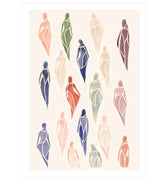 Fading Figures No. 2 - Peintio
