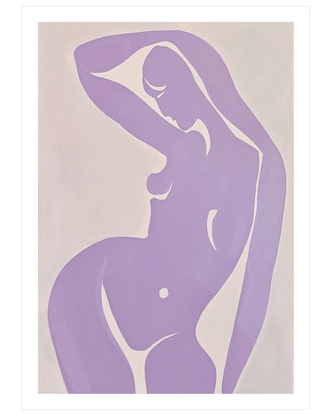 Feminin Violet No. 1 - Peintio