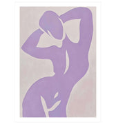Feminin Violet No. 2 - Peintio