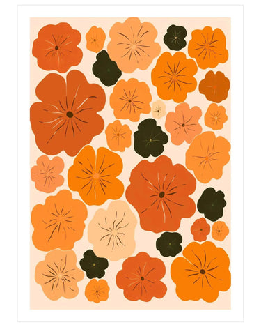 Flowers or Pumpkin - Peintio