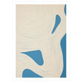 Lines of Blue Symphony - Peintio
