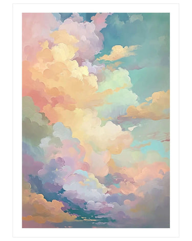 Puffy Pastel No. 1 - Peintio