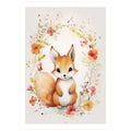 Squirrel in Bloom No. 6 - Peintio