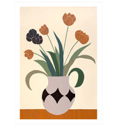 Toned Tulips - Peintio