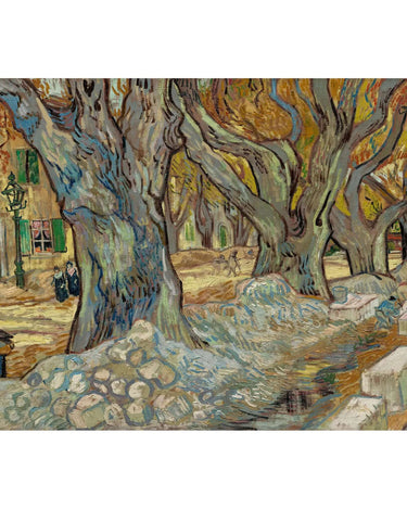 Vincent van Gogh - The Large Plane Trees - Peintio