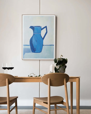 Blue Carafe Art No. 1 - Peintio