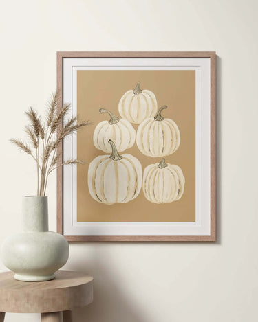 Chalked Pumpkin - Peintio
