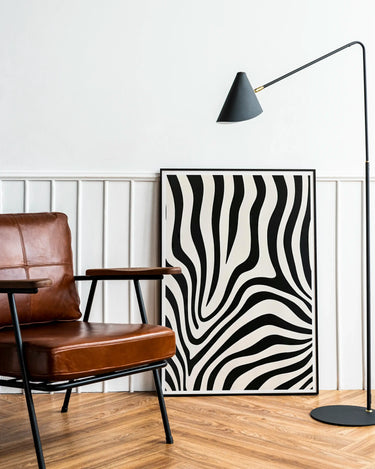 Striking Black Stripes - Peintio