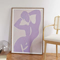 Feminin Violet No. 2 - Peintio