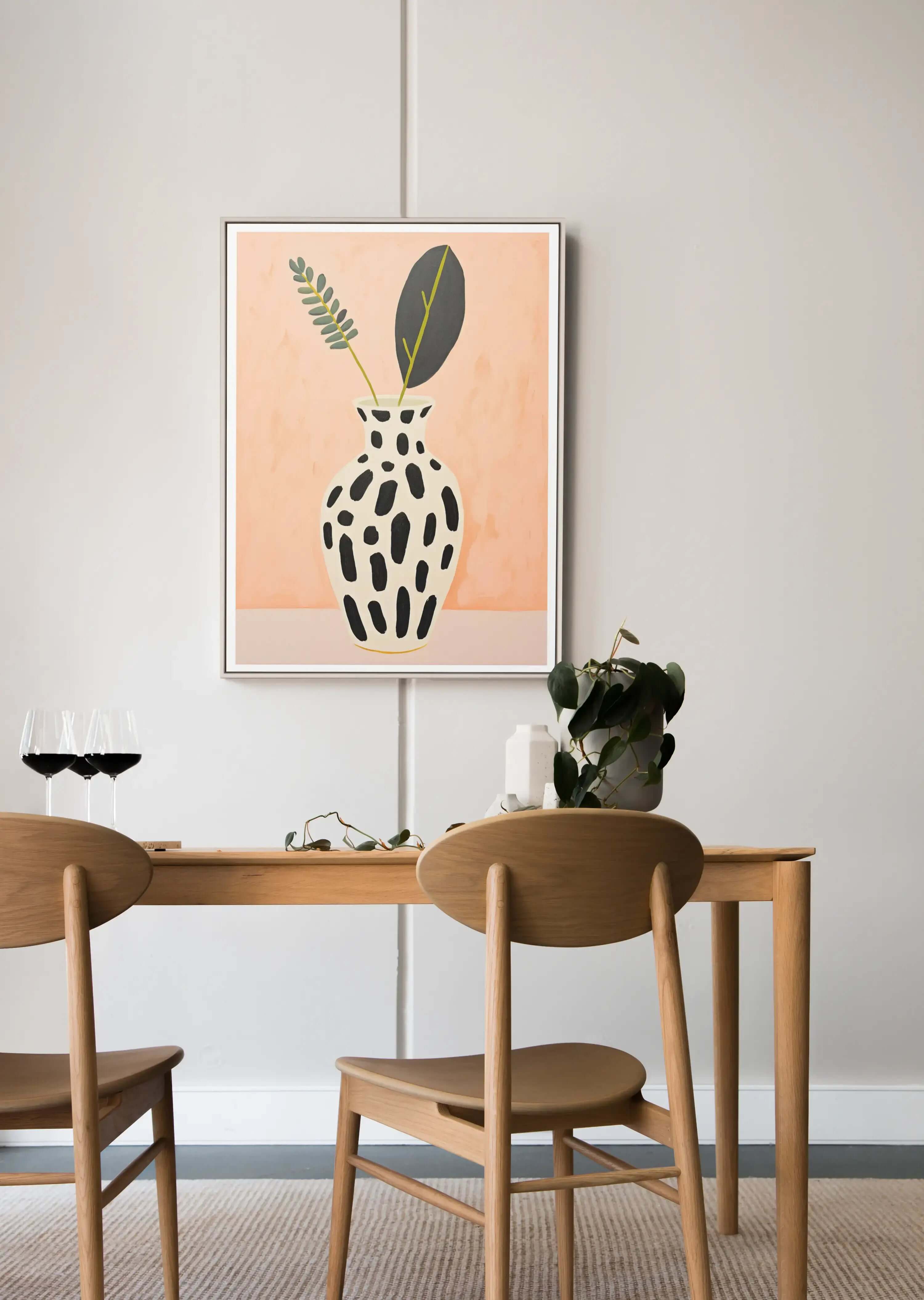 Dotted Vase - Peintio