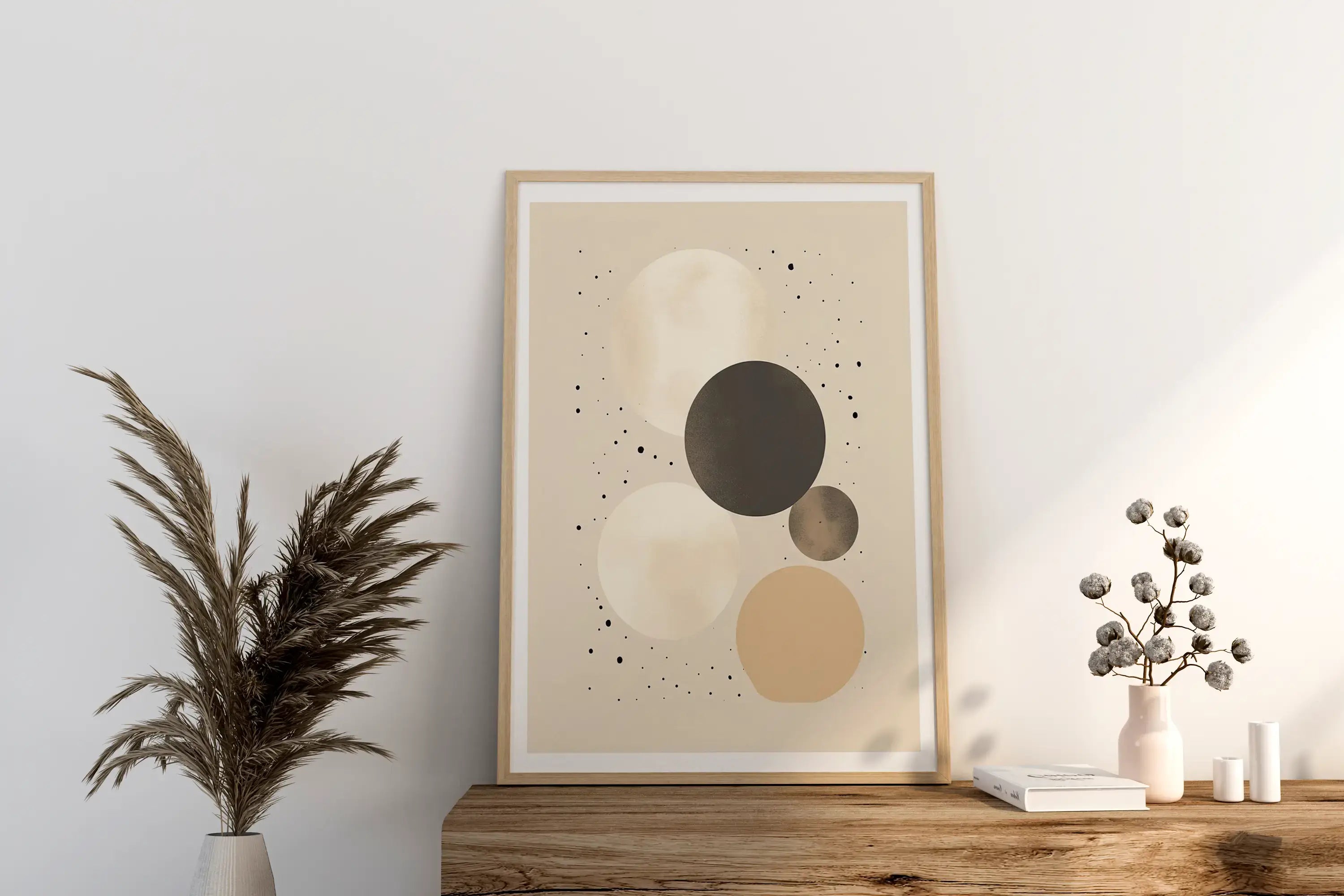 Neutral Circles No. 1 - Peintio