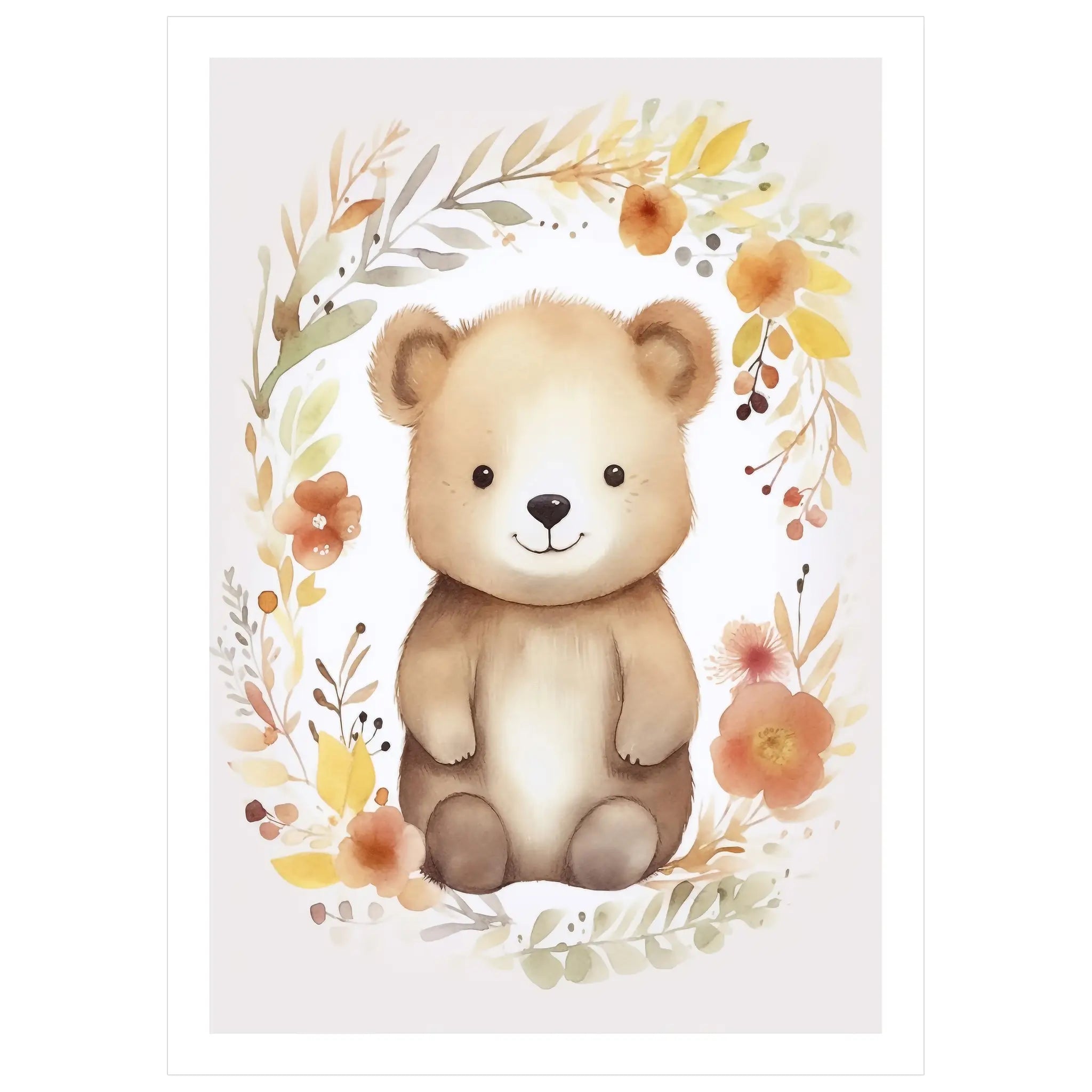 Bear in Bloom No. 2