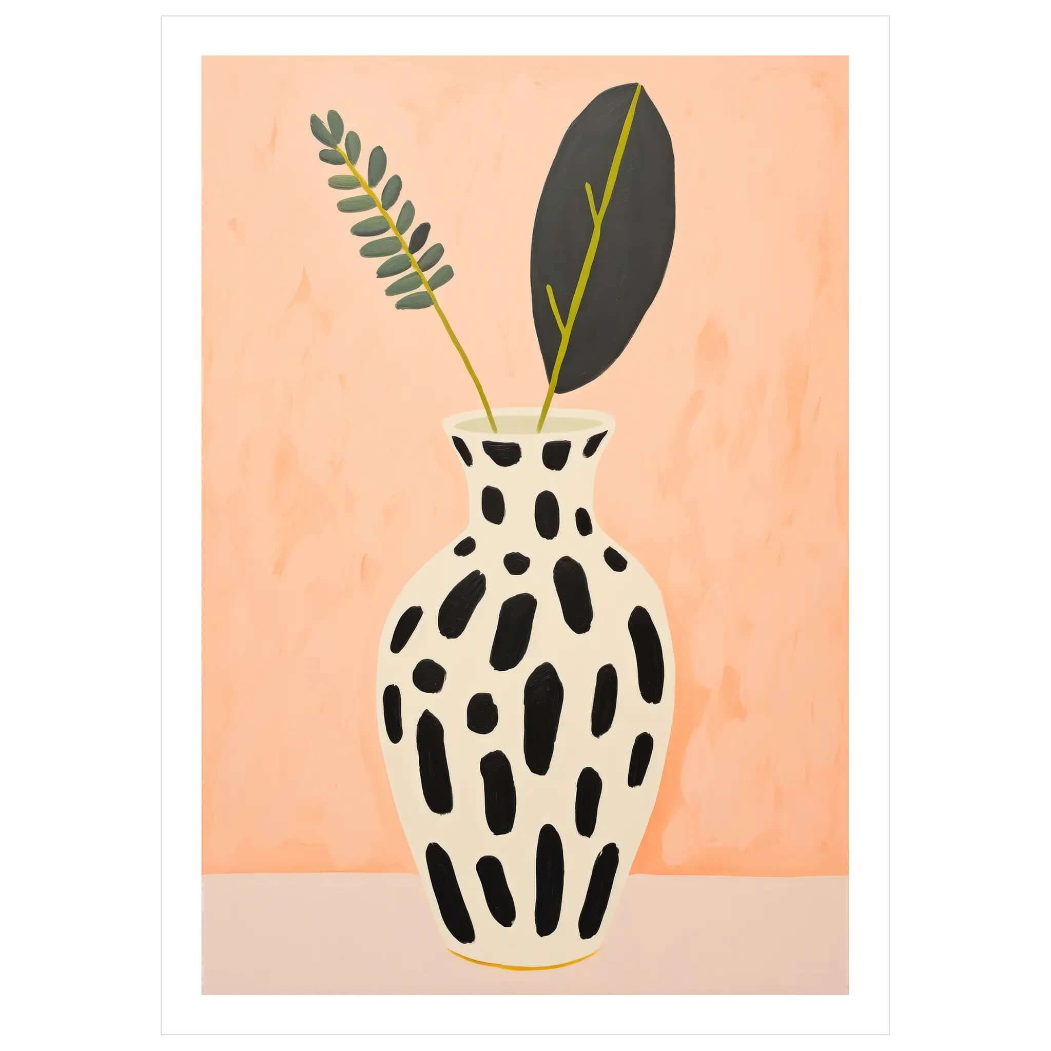 Dotted Vase - Peintio