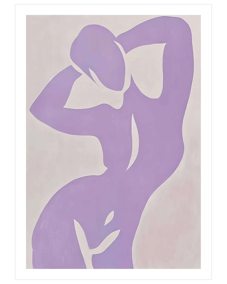 Feminin Violet No. 2 - Peintio
