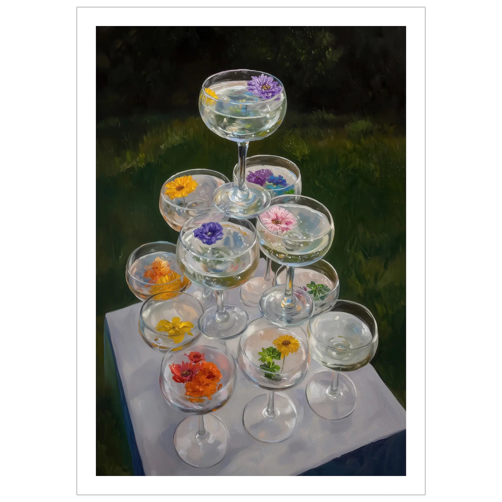 Floral fizz