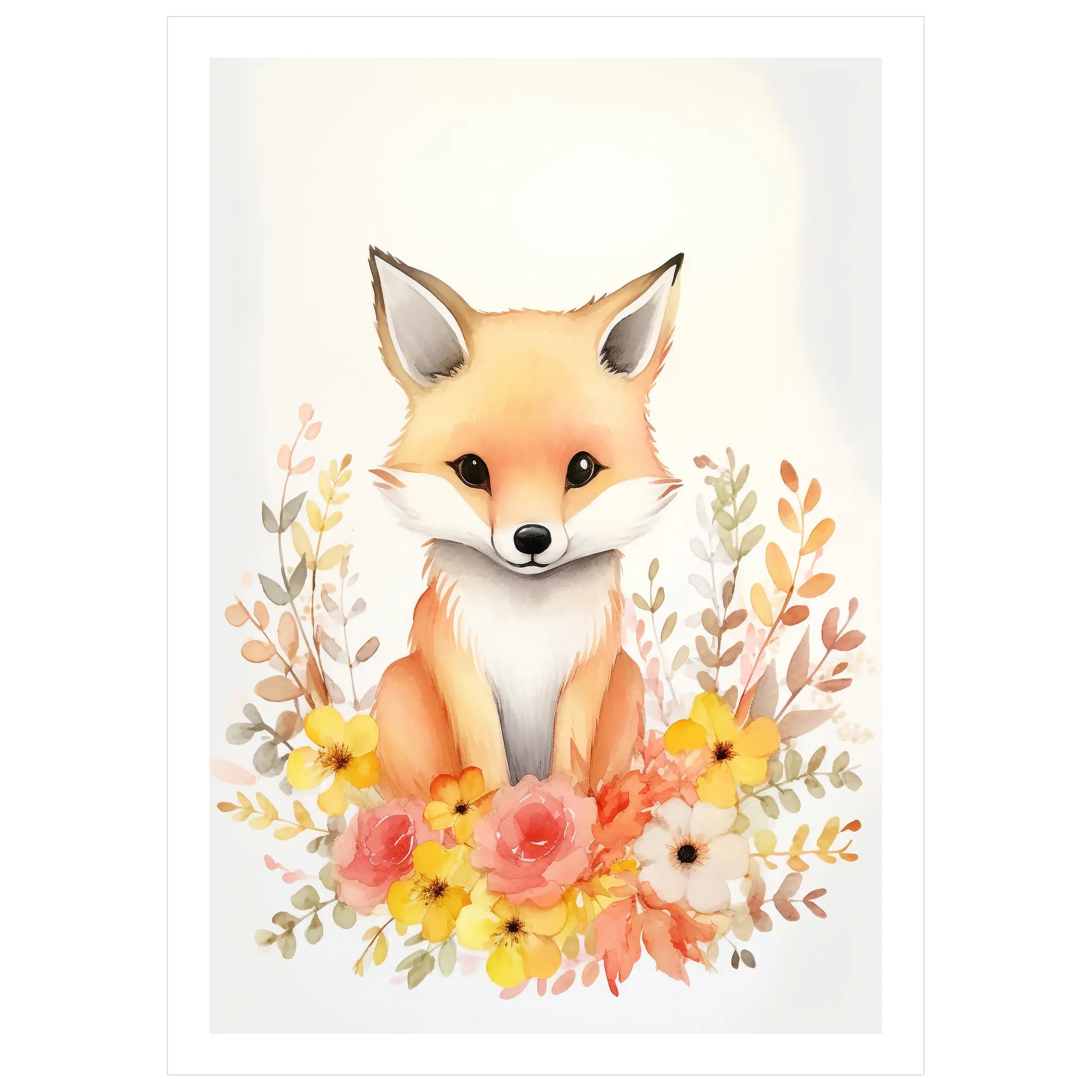 Fox in Bloom No. 1