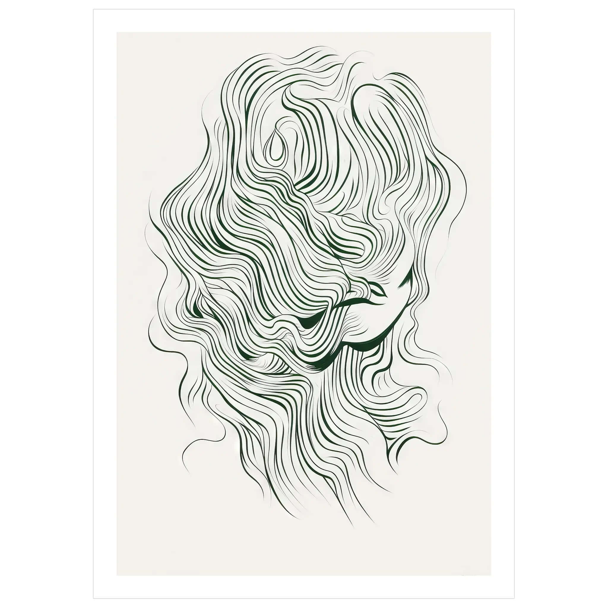Lush Locks No. 1 - Peintio