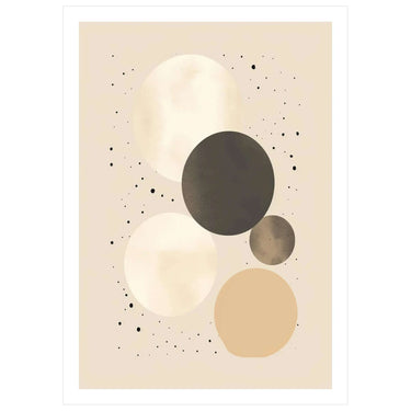 Neutral Circles No. 1 - Peintio
