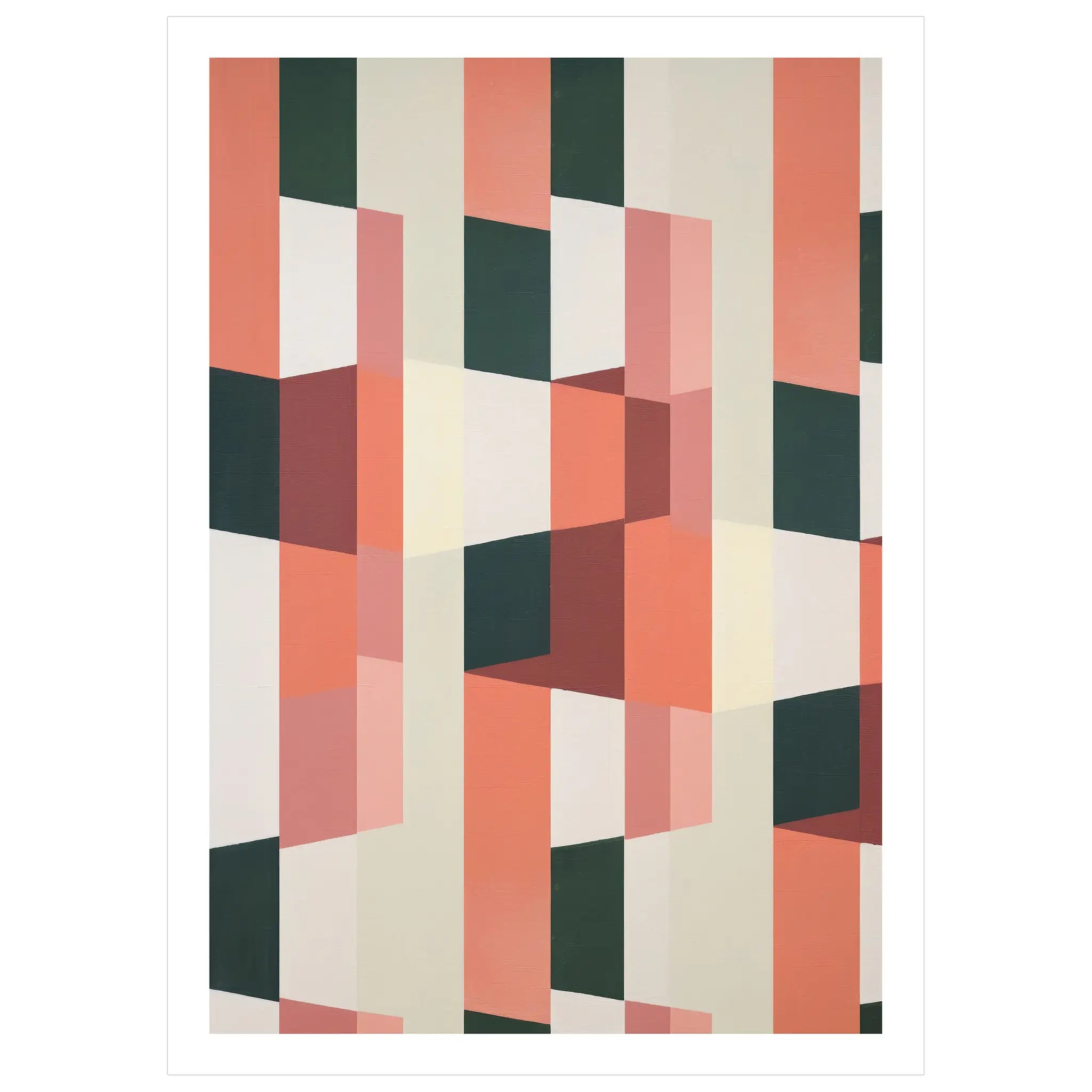 Pastel Patchwork - Peintio