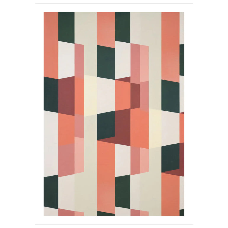 Pastel Patchwork - Peintio