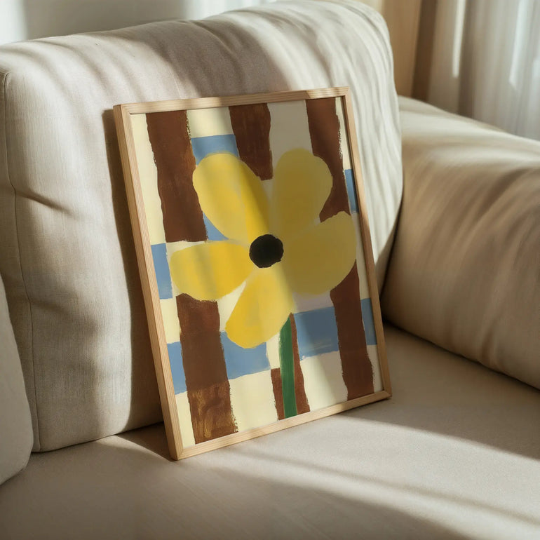 Modern bold flower