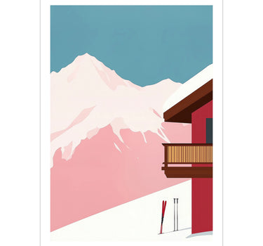 Pink mountain