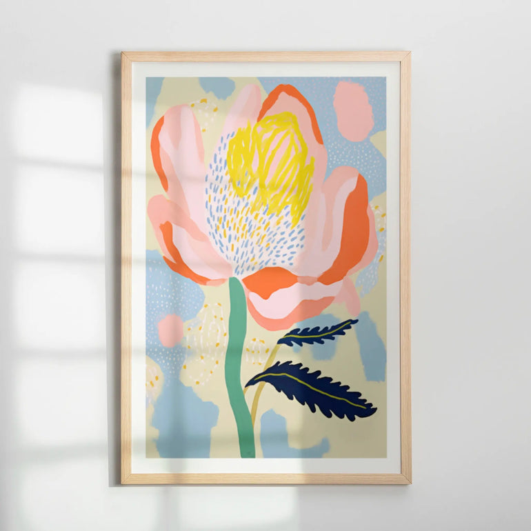 Pastel Floral No. 4 - Peintio