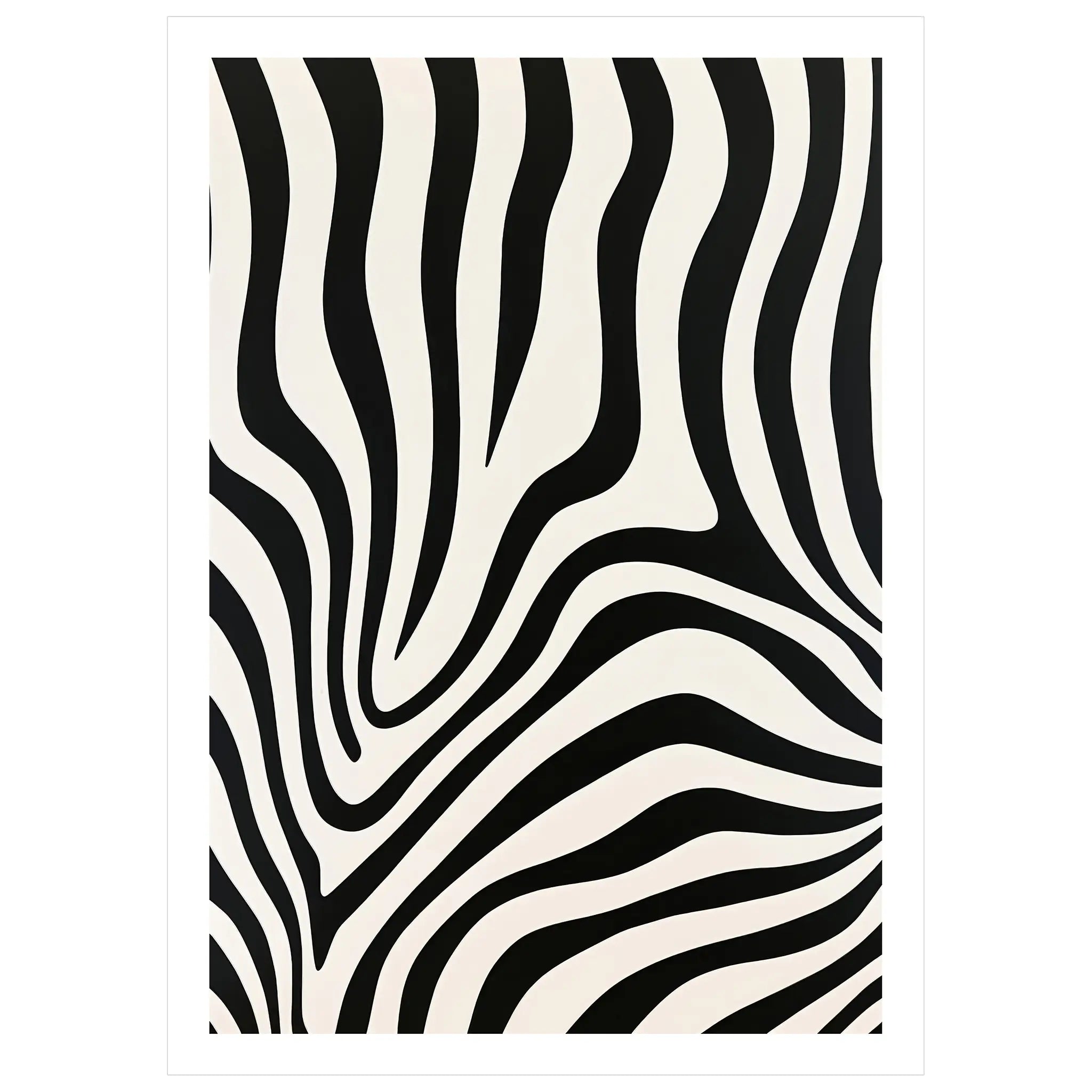 Striking Black Stripes - Peintio