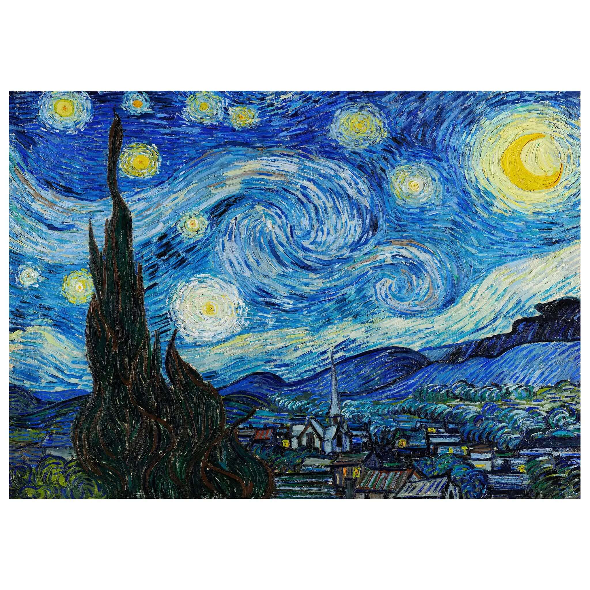 Vincent van Gogh - Starry Night - Peintio