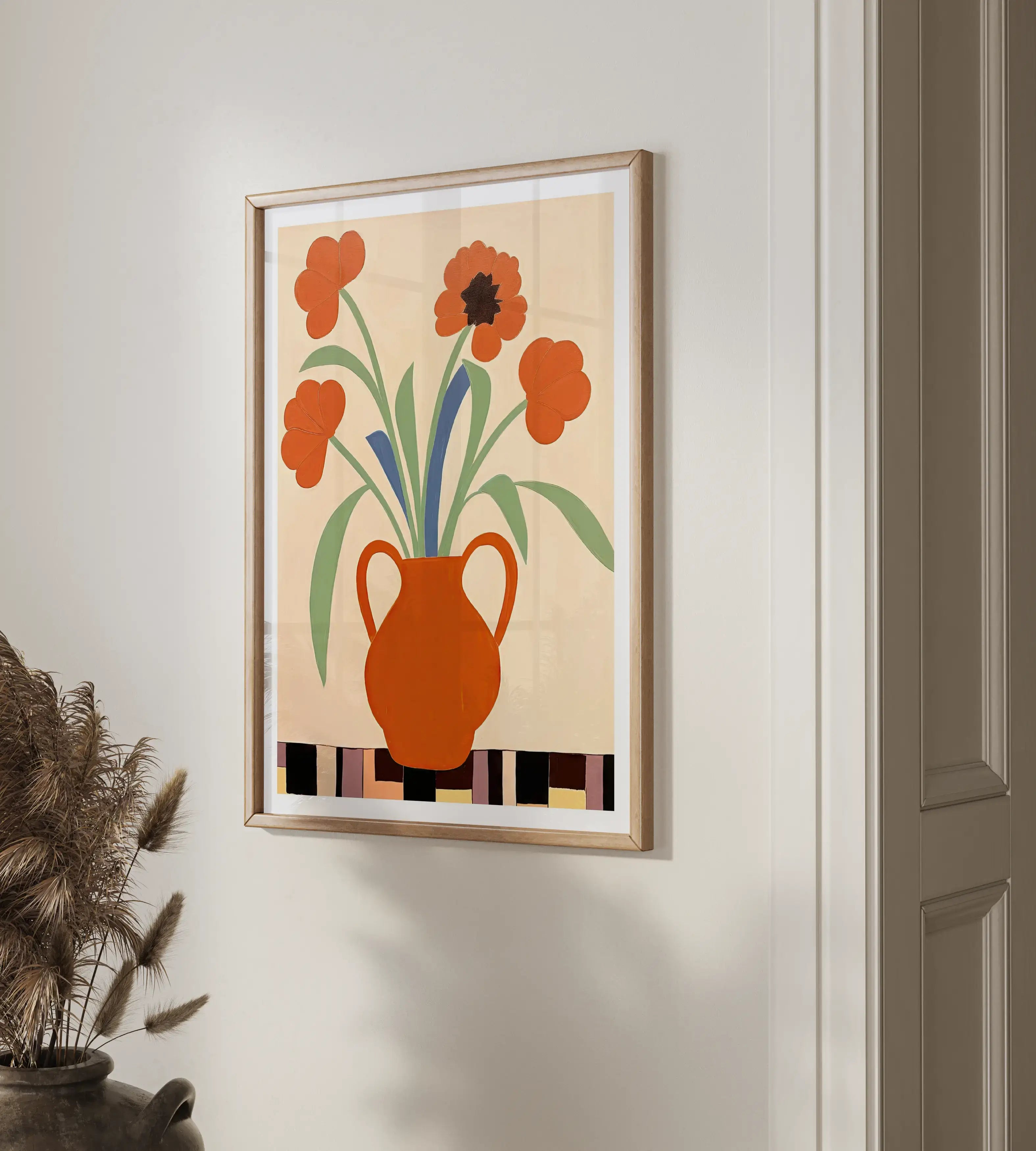 Sunlit Blooms - Peintio