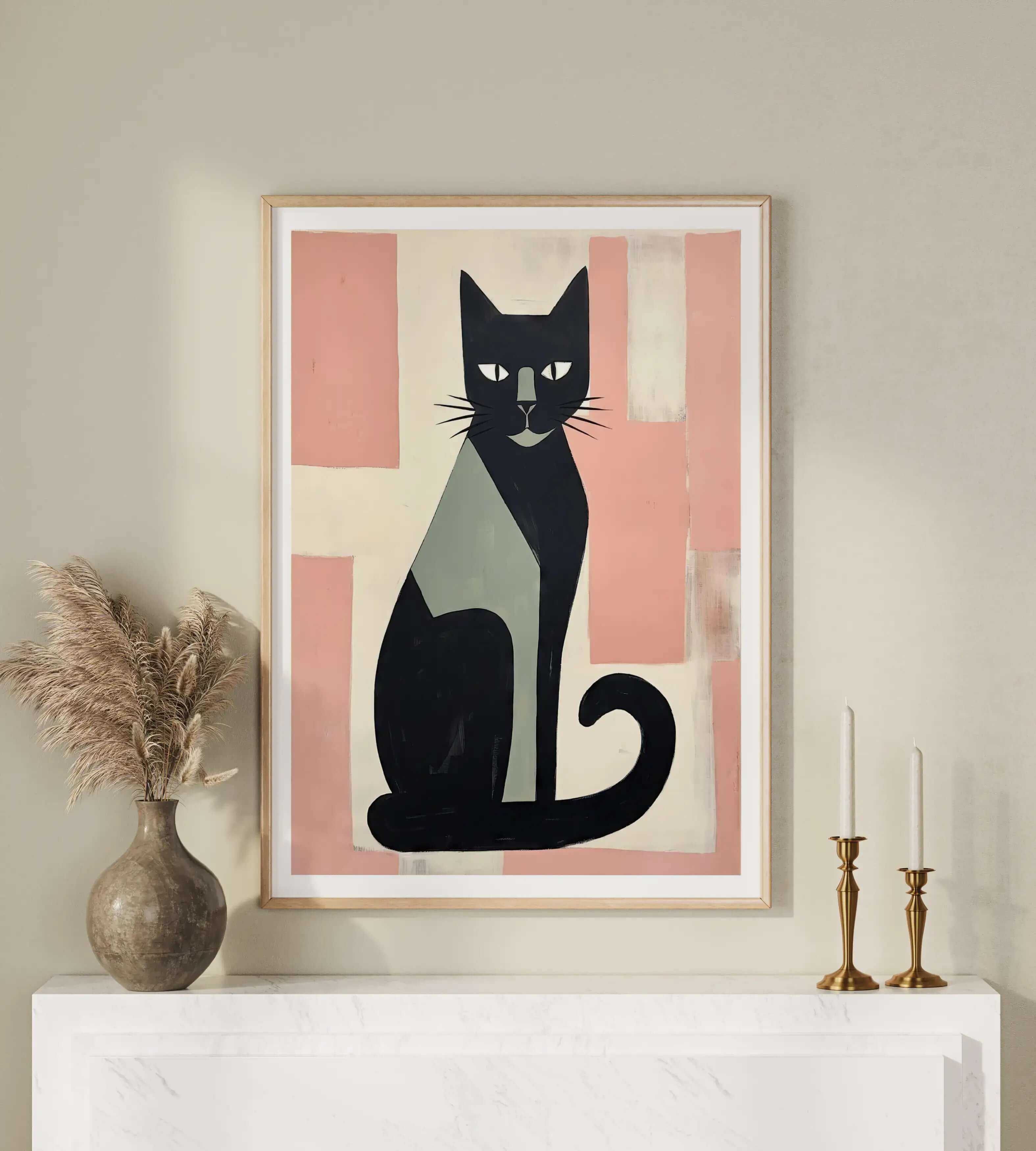 Midnight Meow - Peintio