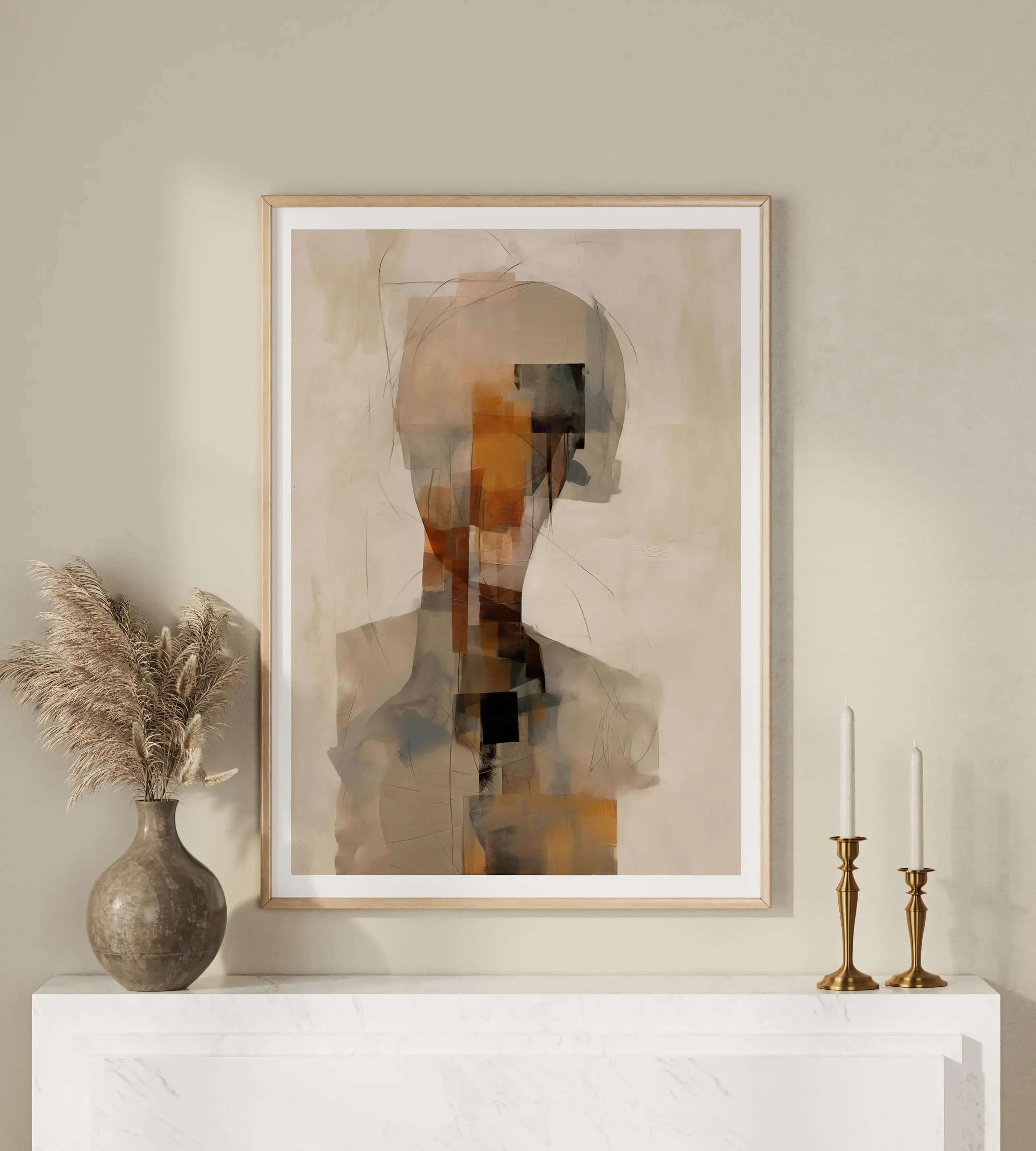 Muted Figure No. 1 - Peintio