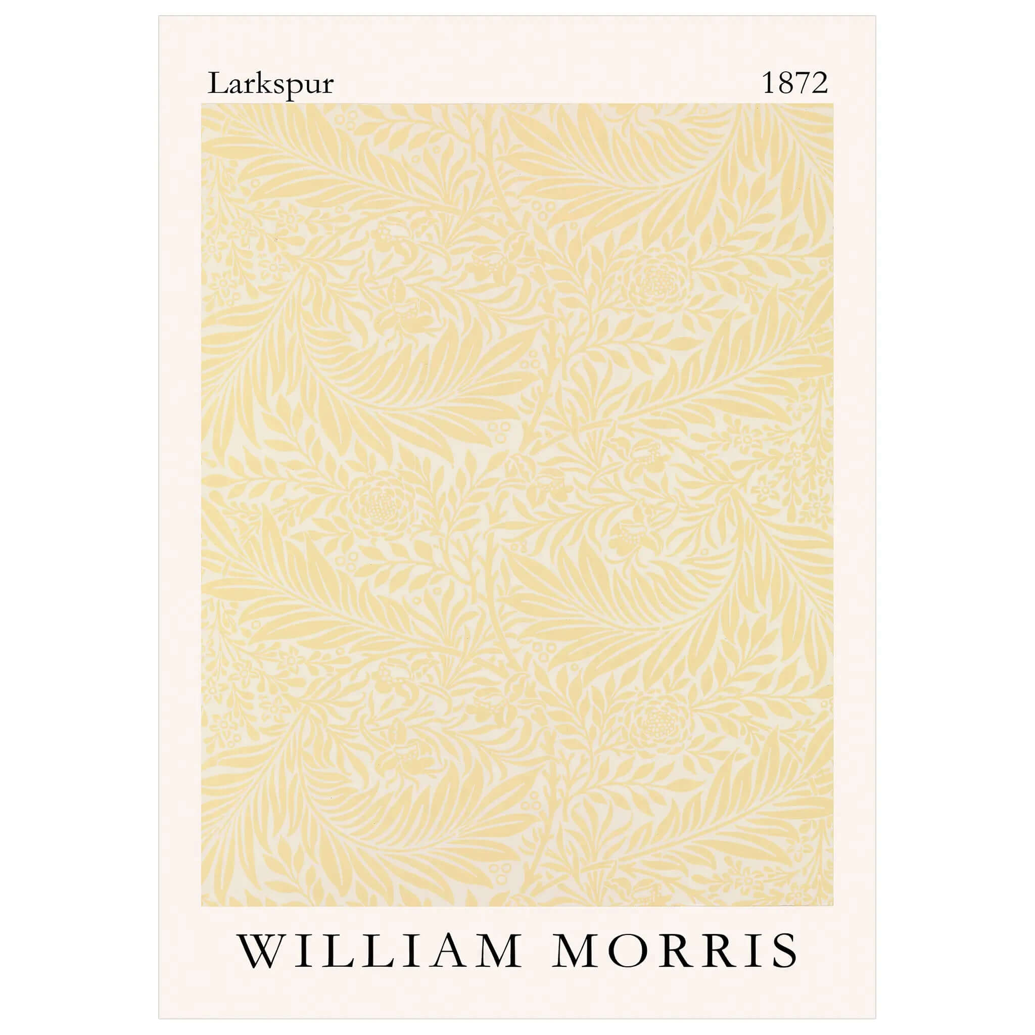 William Morris Larkspur
