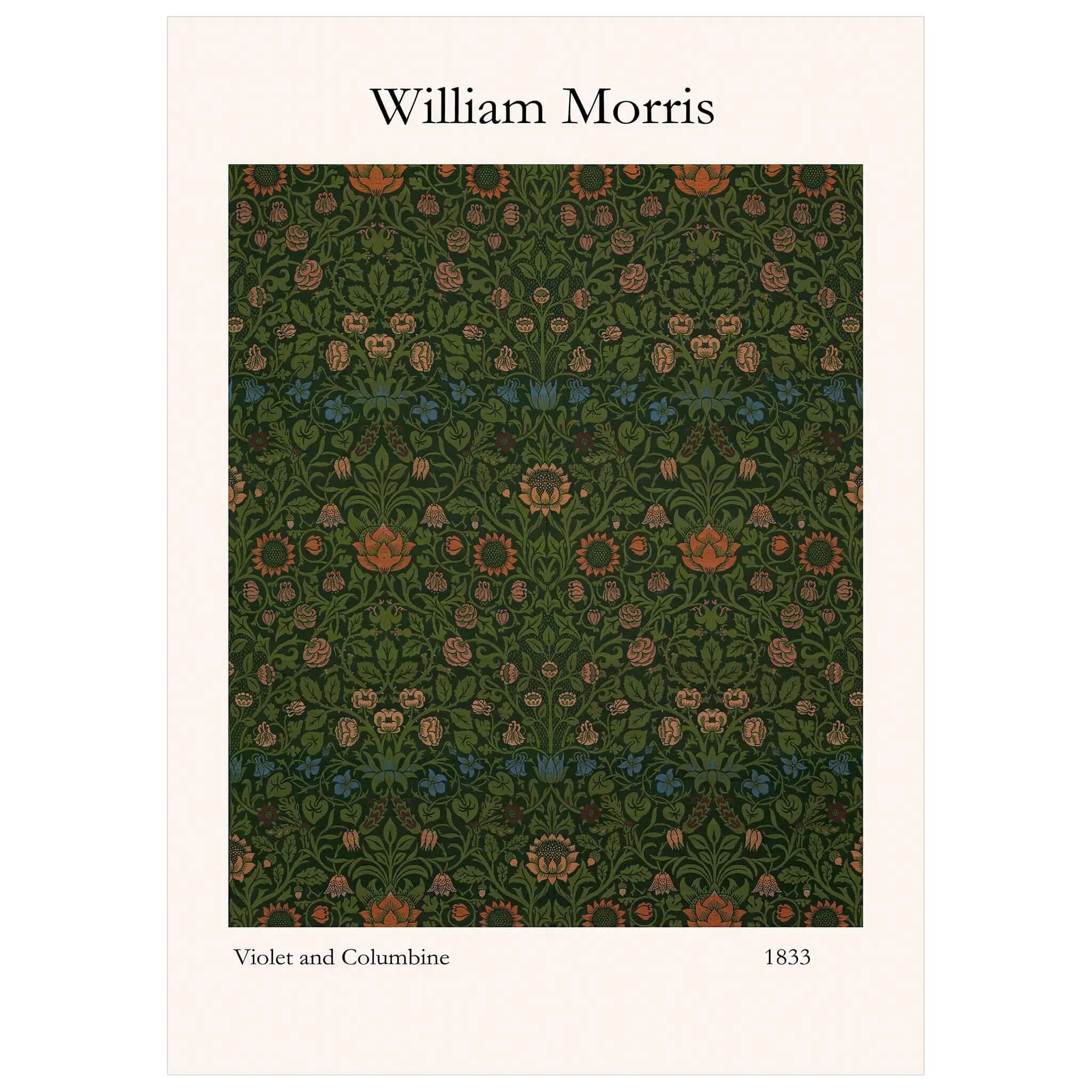 William Morris Viloet and Columbine