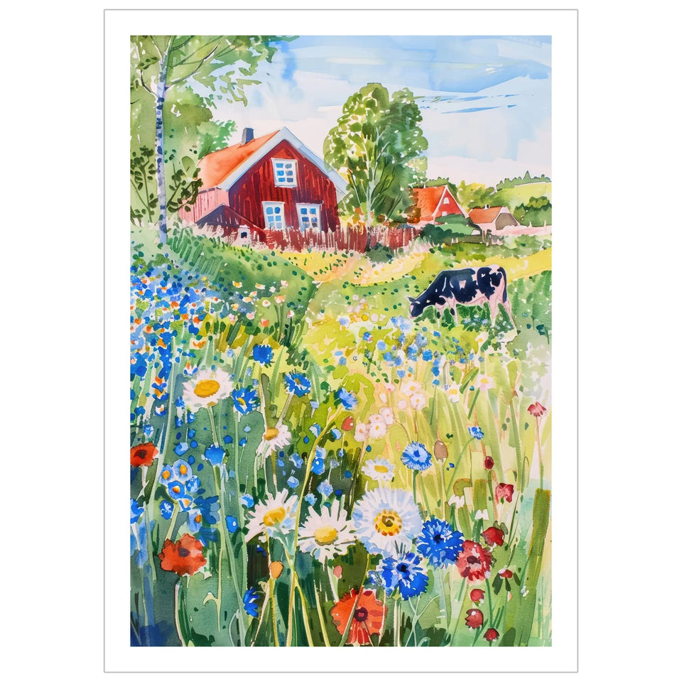 Med vit kant