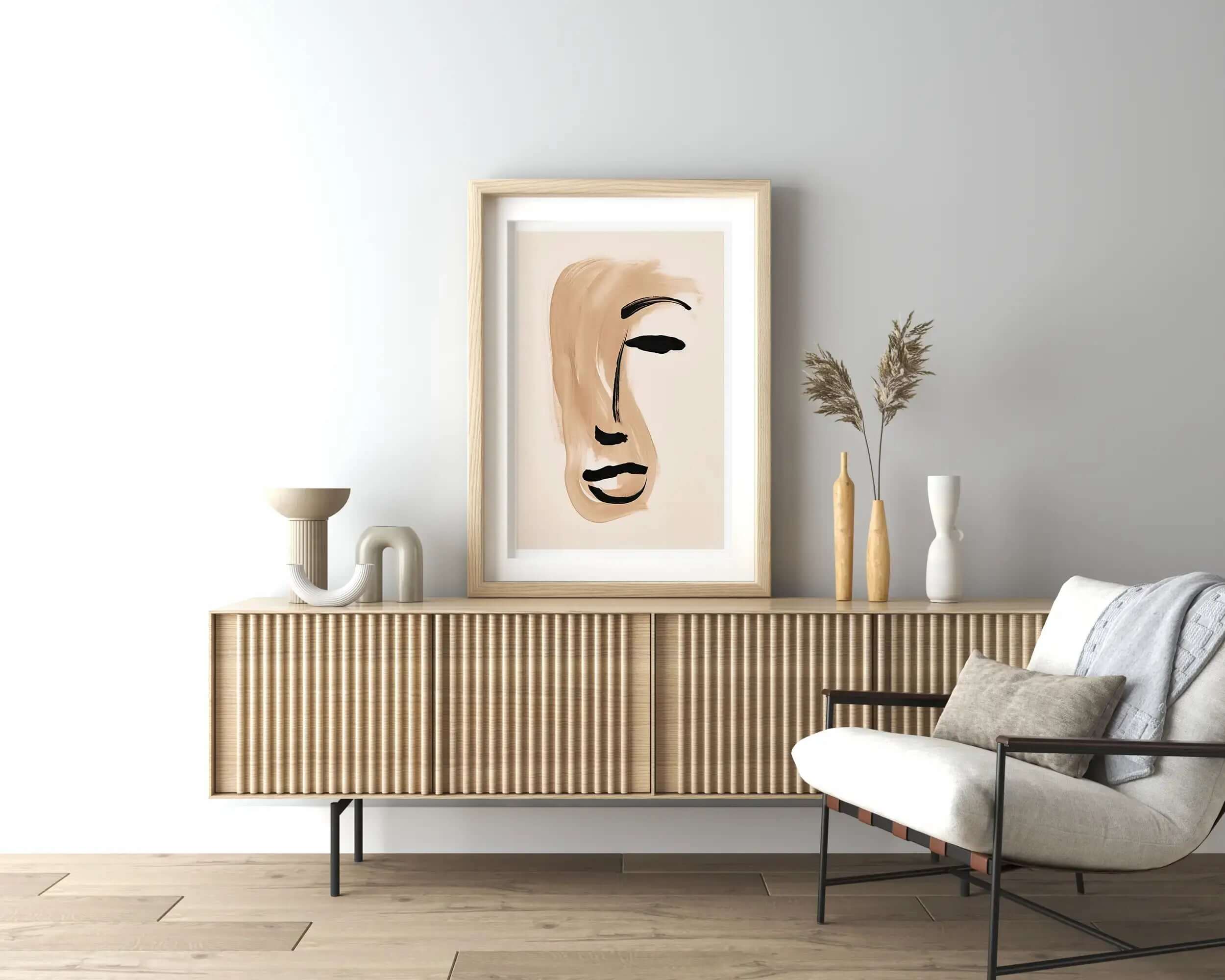Artistic Female Portrait - Peintio