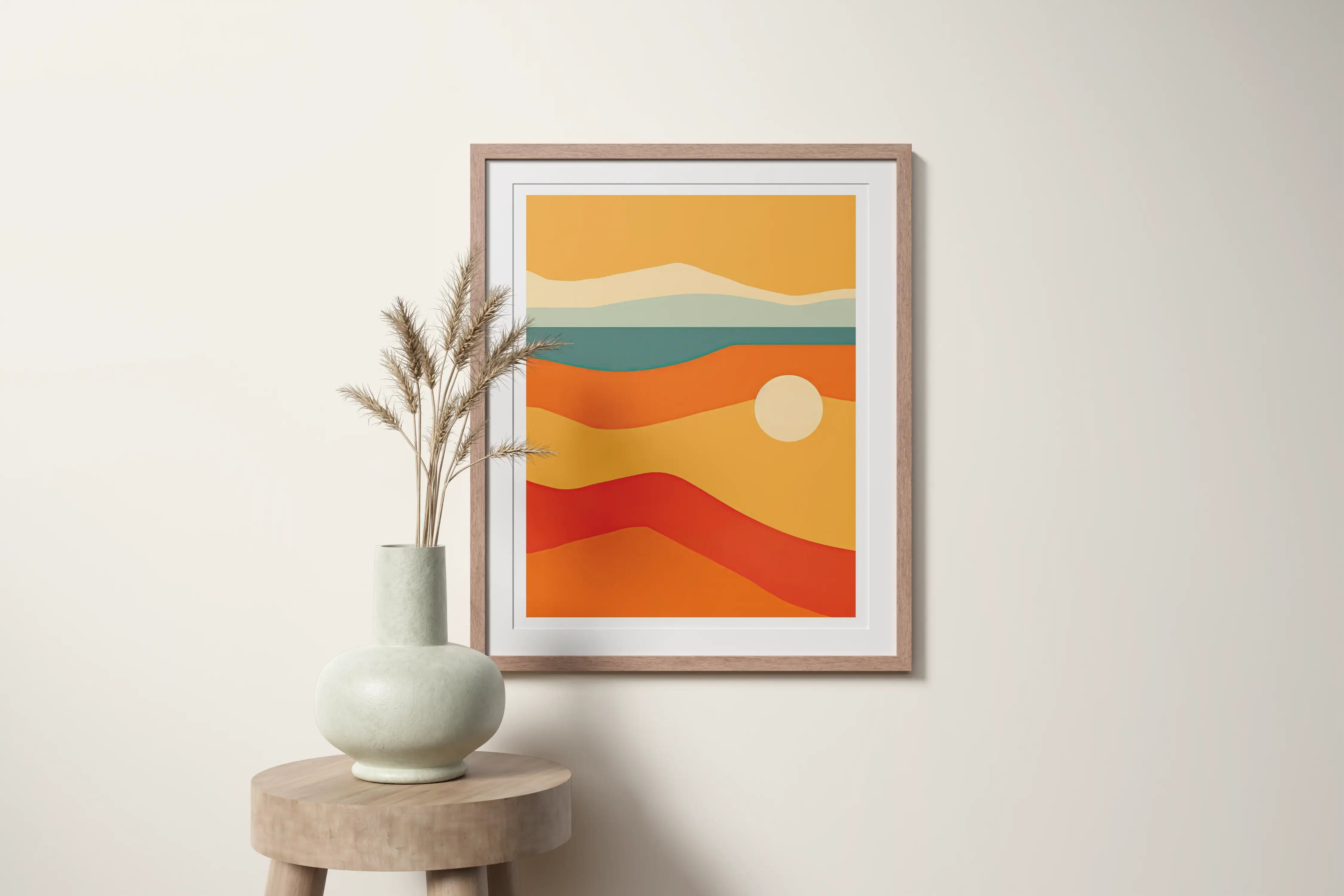 Vivid Sunset - Peintio