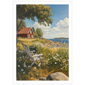Med vit kant