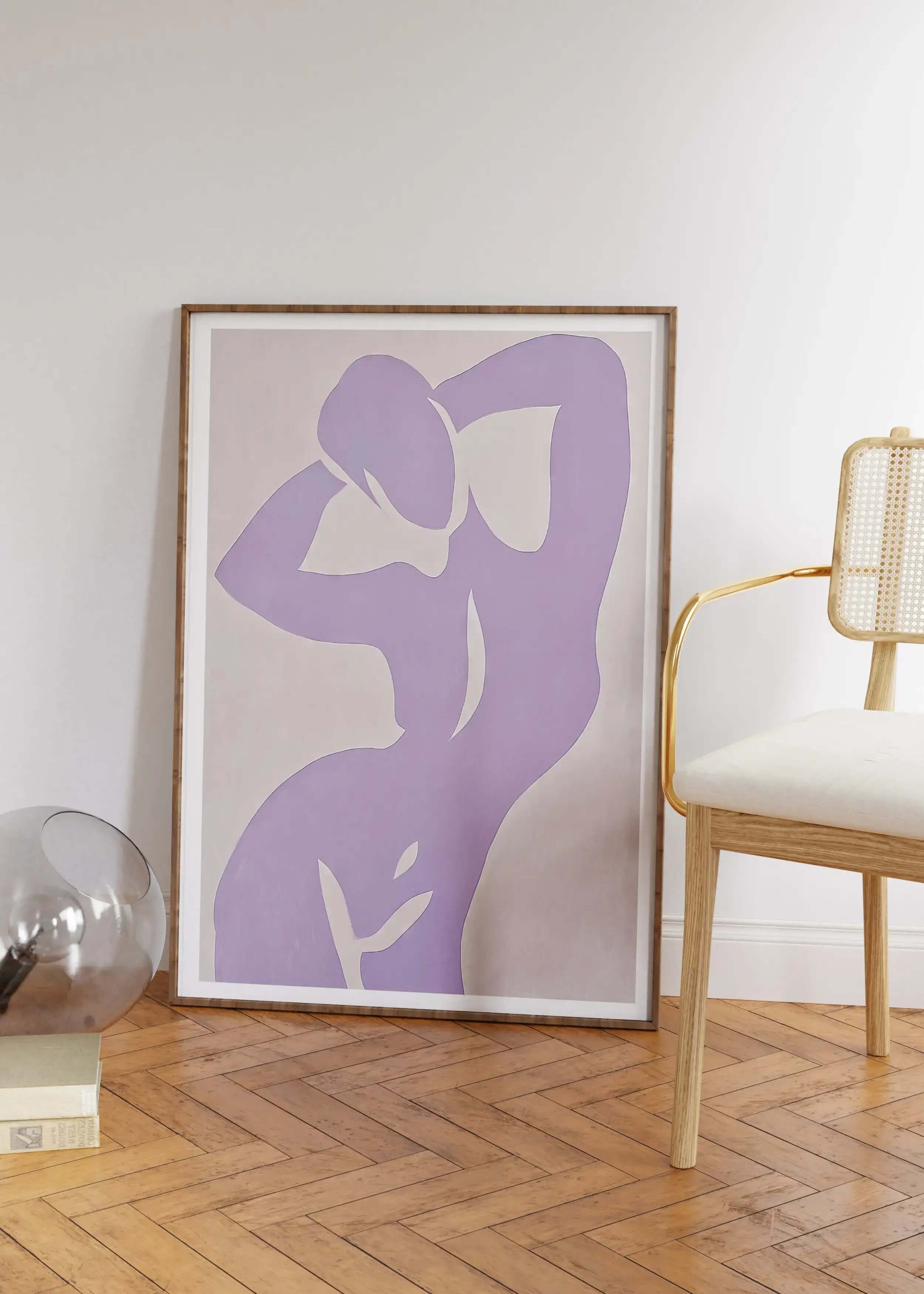 Feminin Violet No. 2 - Peintio